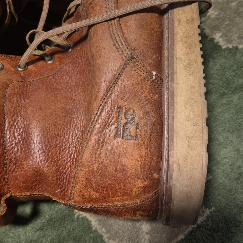 Timberland PRO Brown Leather Chukka Work Boots